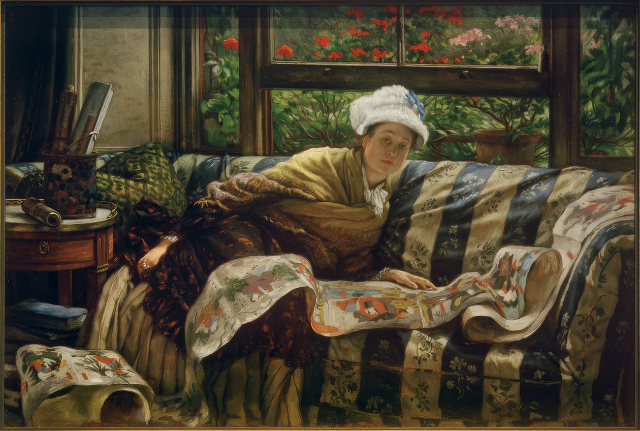 Portrait of a Lady by Giuseppe de Nittis