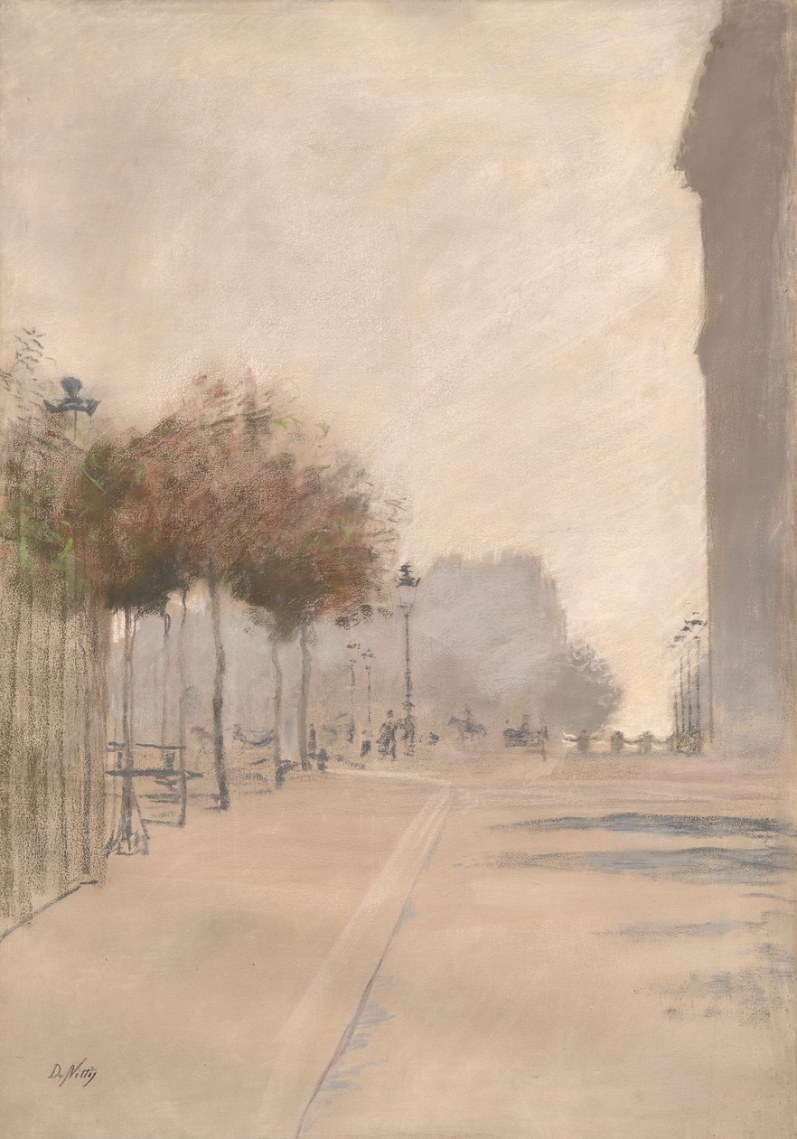 View of Paris by Giuseppe de Nittis