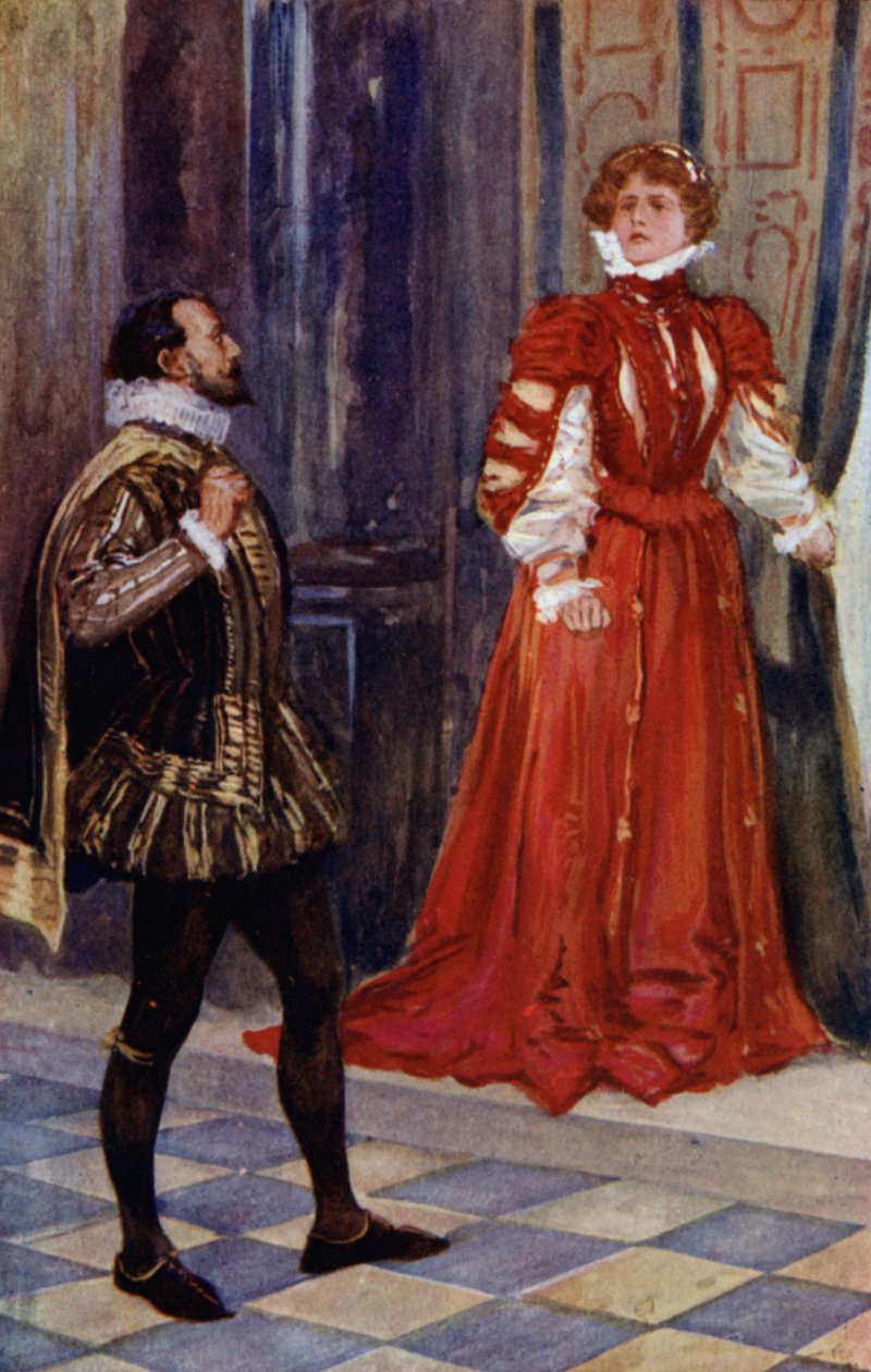 Kill Claudio, Said Beatrice by Gordon Frederick after Browne