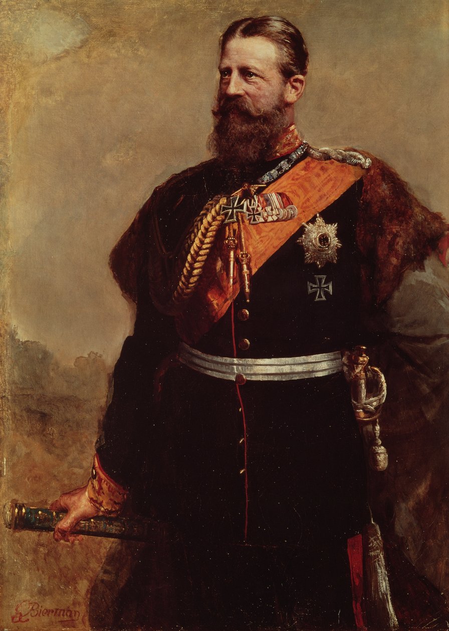 Frederick III, 19th century by Gottlieb Biermann