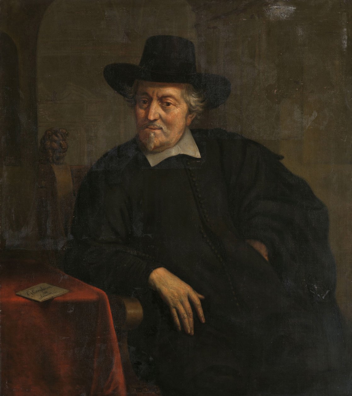 Self-Portrait by Govert Dircksz Camphuysen