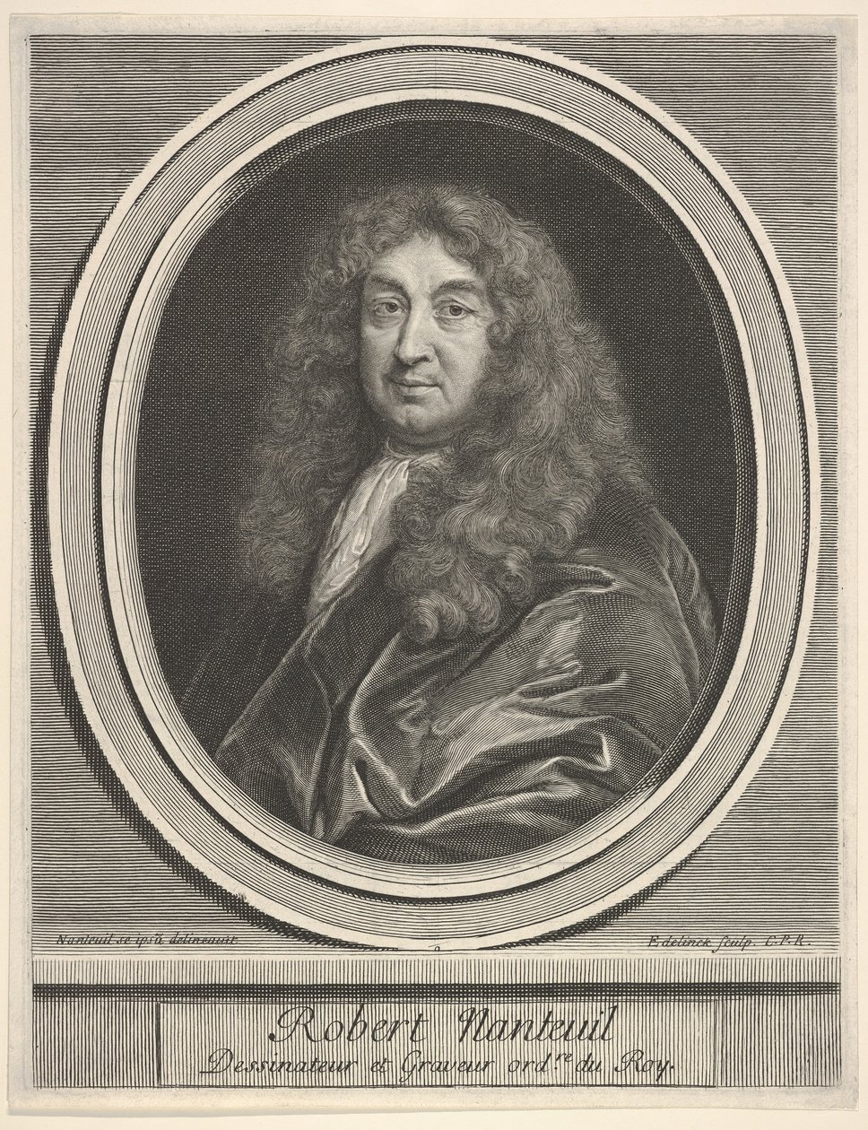 Robert Nanteuil by Gérard Edelinck