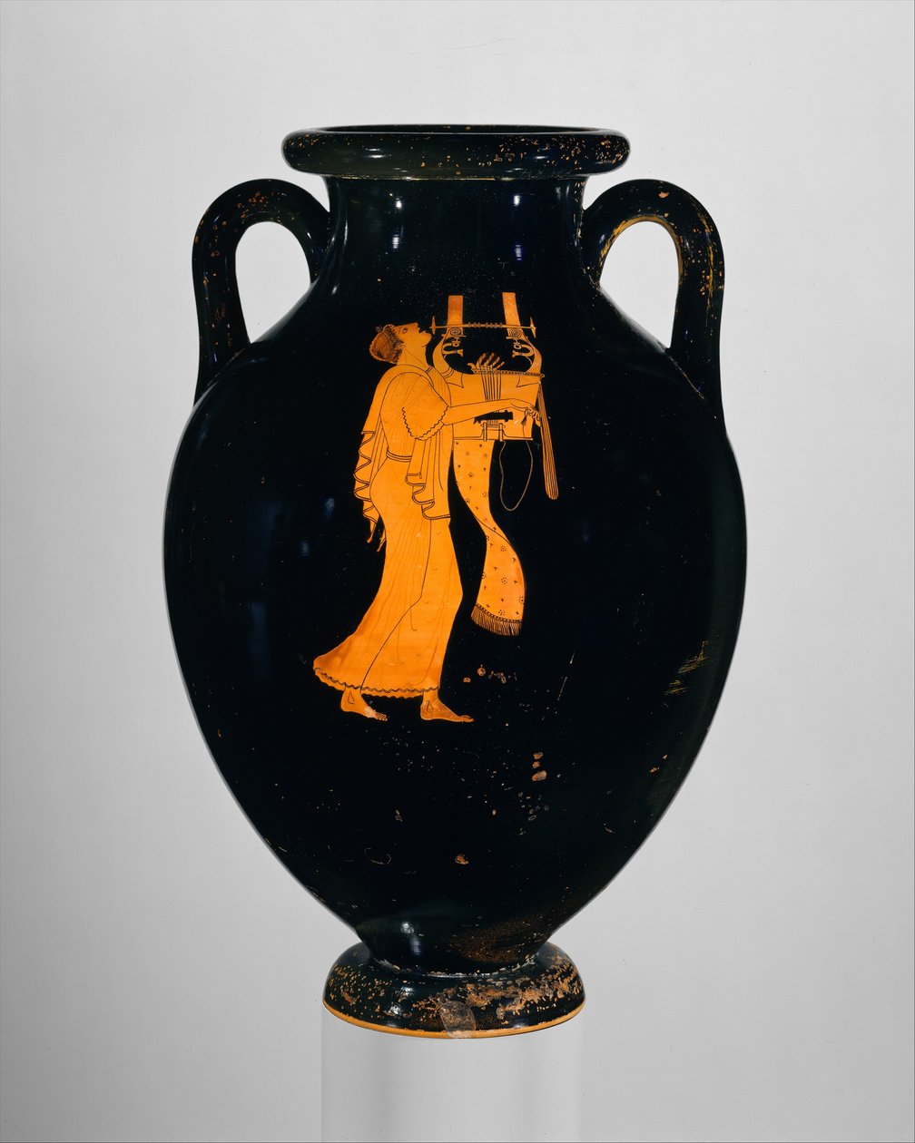 Amphora, late Archaic, c.490 B.C. by Greek