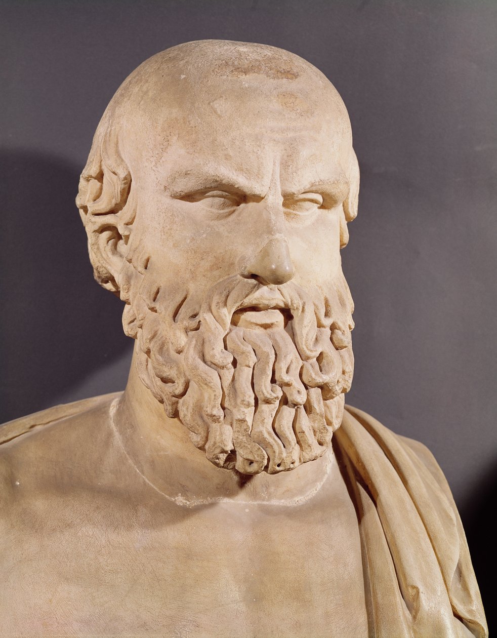 Bust of Aeschylus (c.525-c.456 BC) by Greek