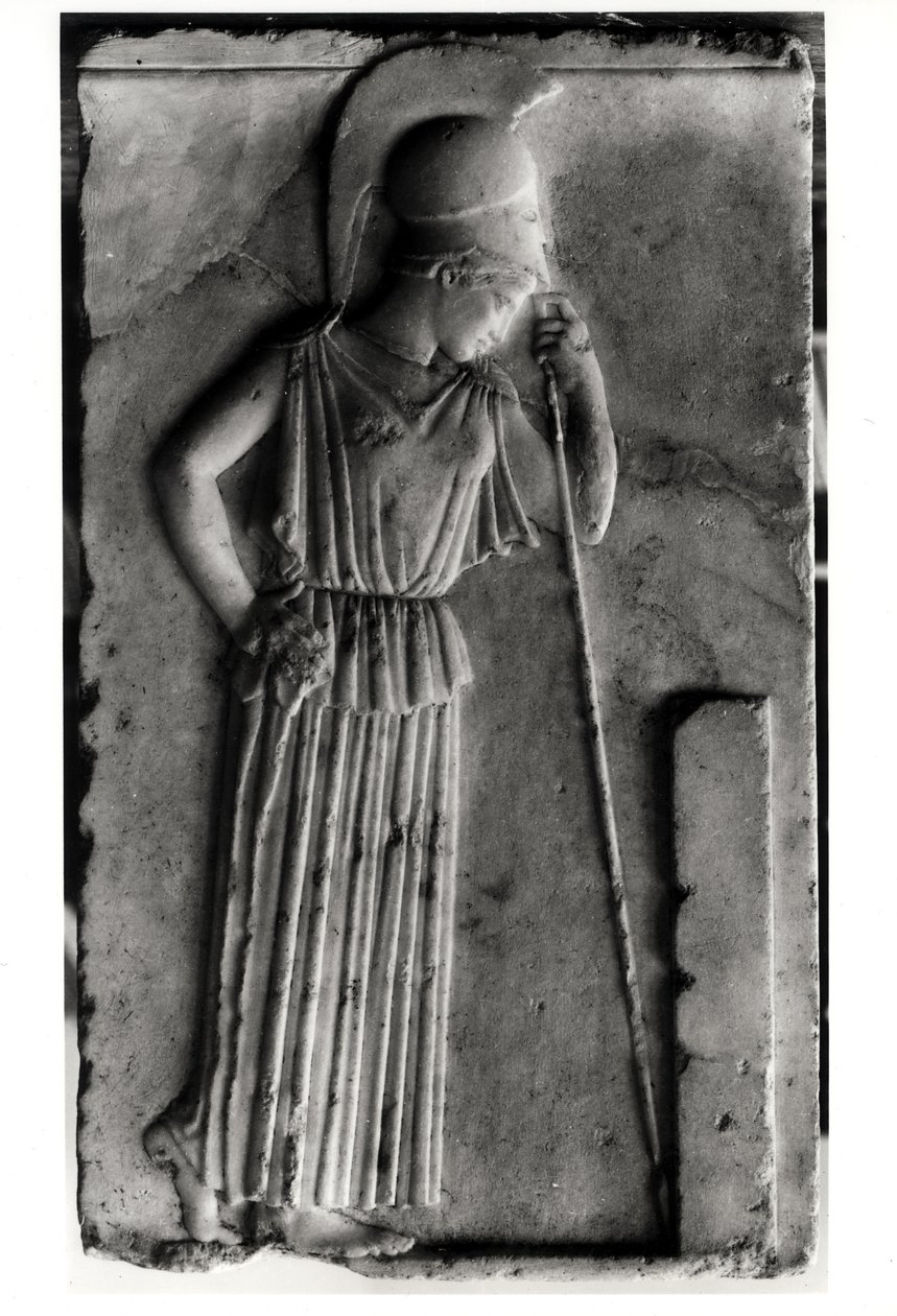 Relief of the Mourning Athena by Greek
