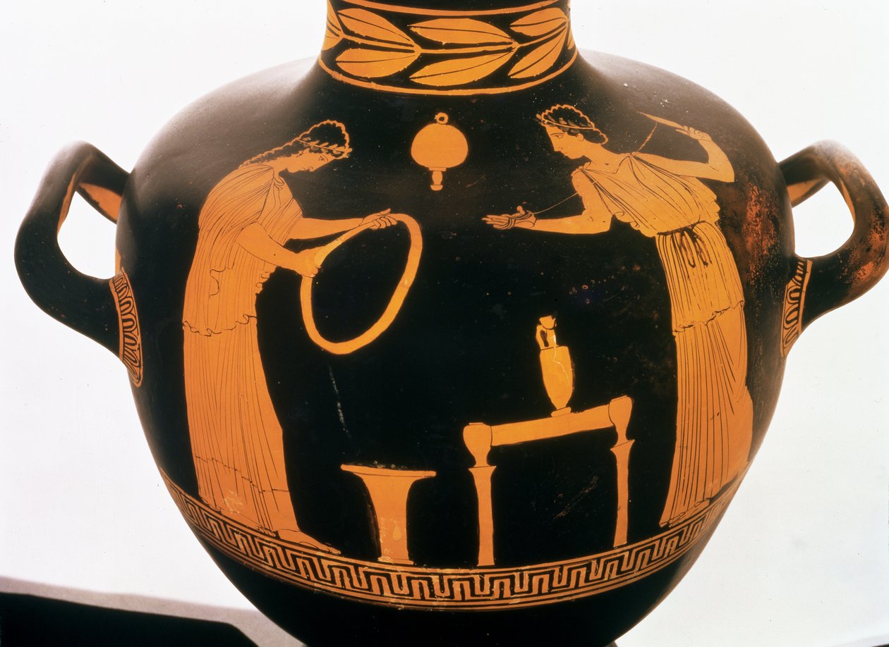 Detail (Attic Red-figure Hydria) by Greek