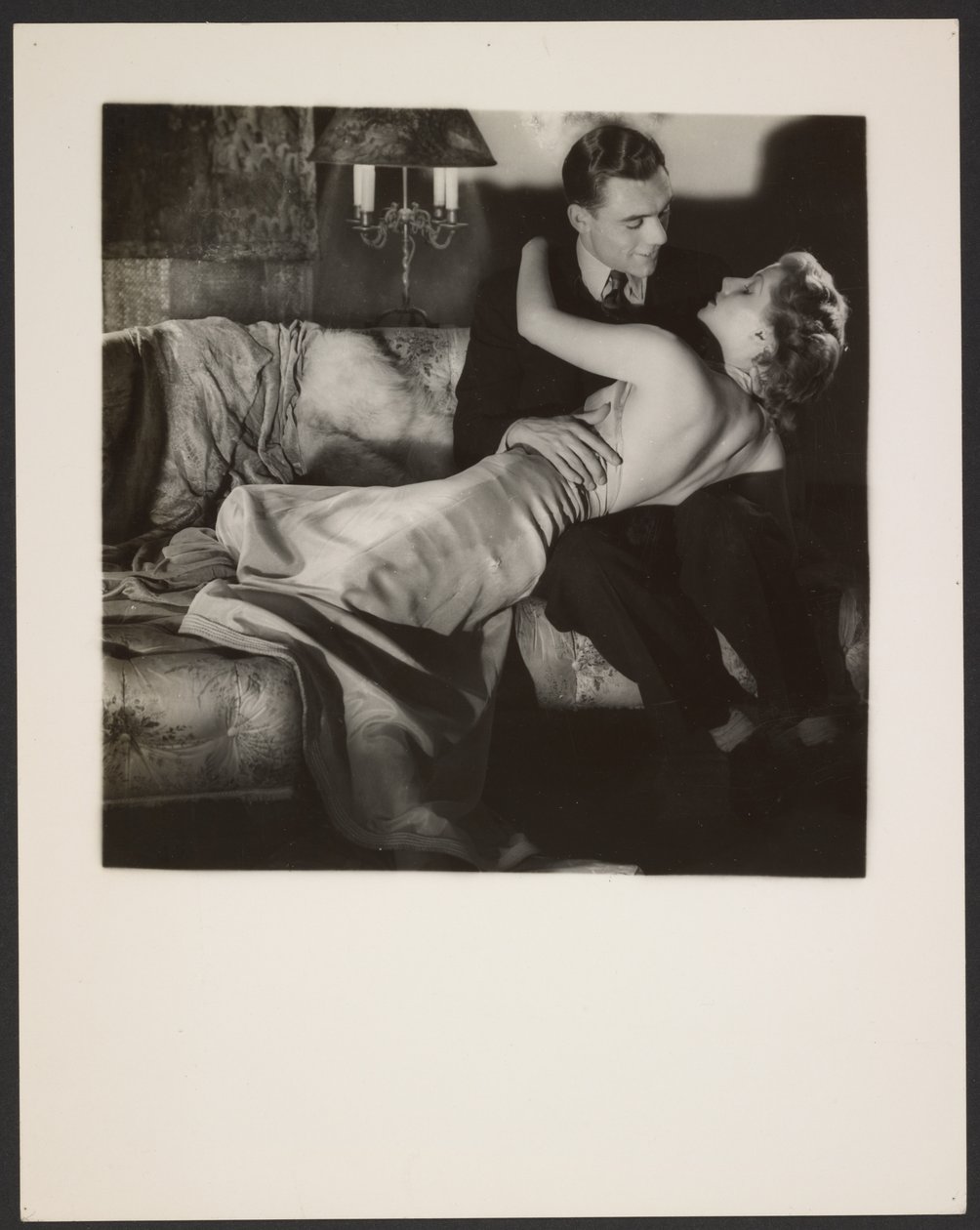 Man and Woman Embracing by Günther Krampf