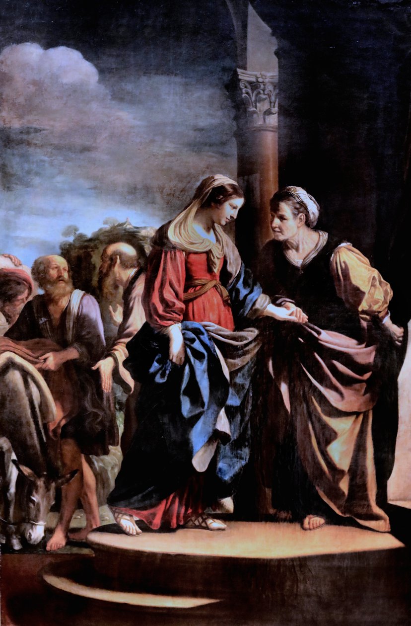 The Visitation by Guercino