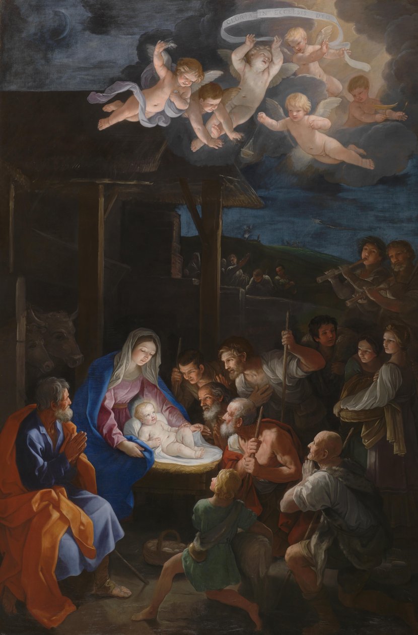 The Nativity at Night, 1640 by Guido Reni