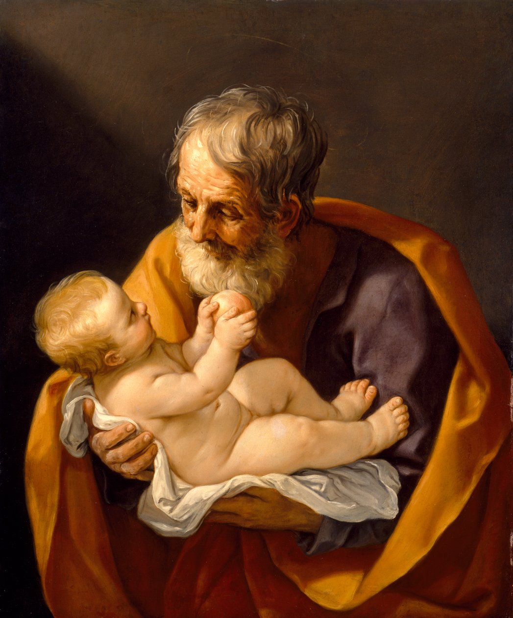 St. Joseph and the Christ Child by Guido Reni