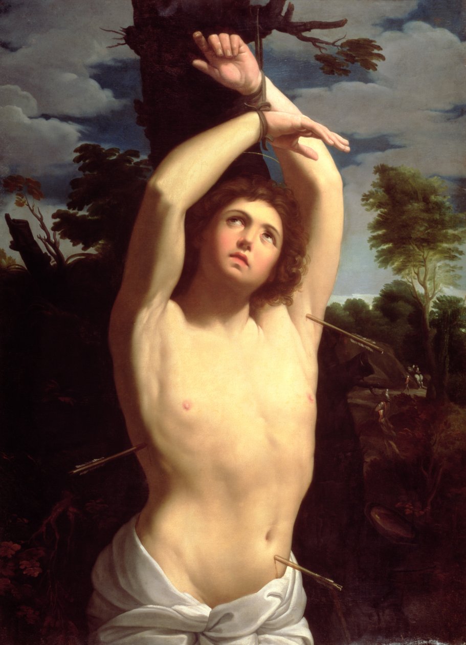 St. Sebastian by Guido after Reni