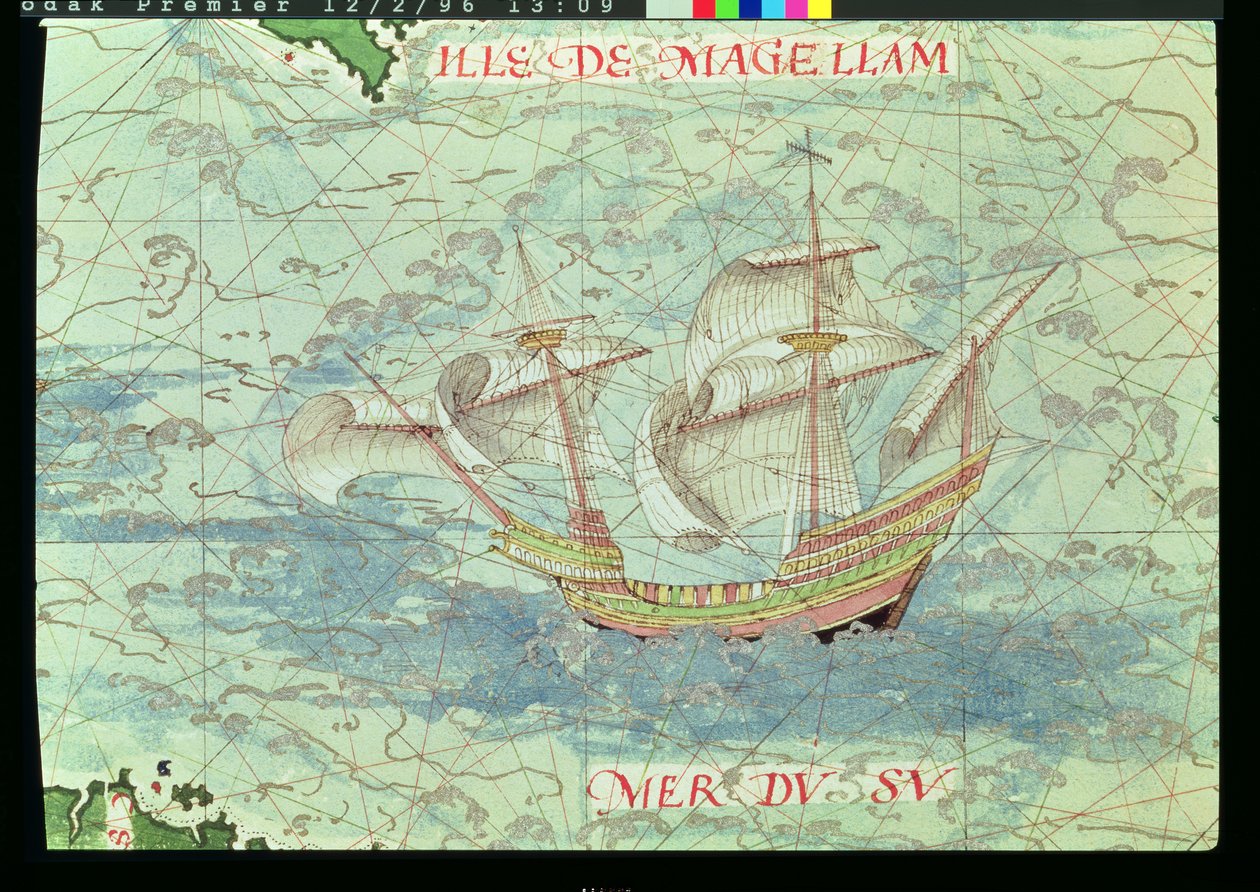 A Caravel, detail from 