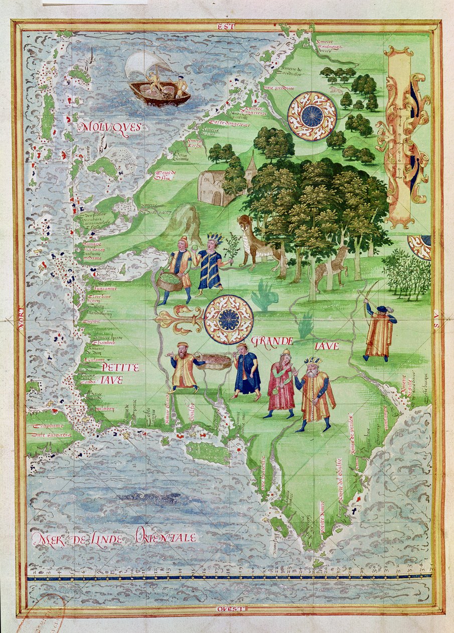 The Spice Trade in the Moloccas, from 