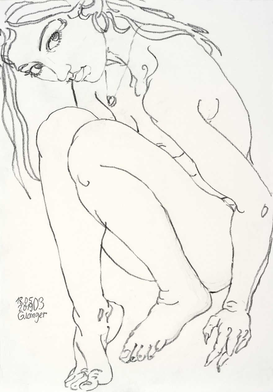 Female Nude, Come to Me by Gunter Langer