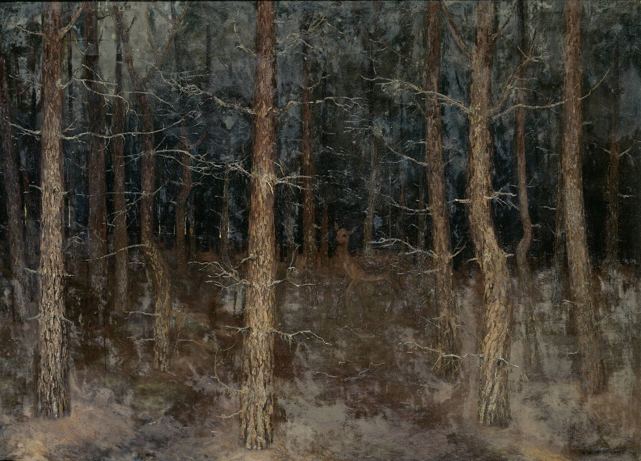 Mystical Paths: Forest View by Gust van de Wall Perné