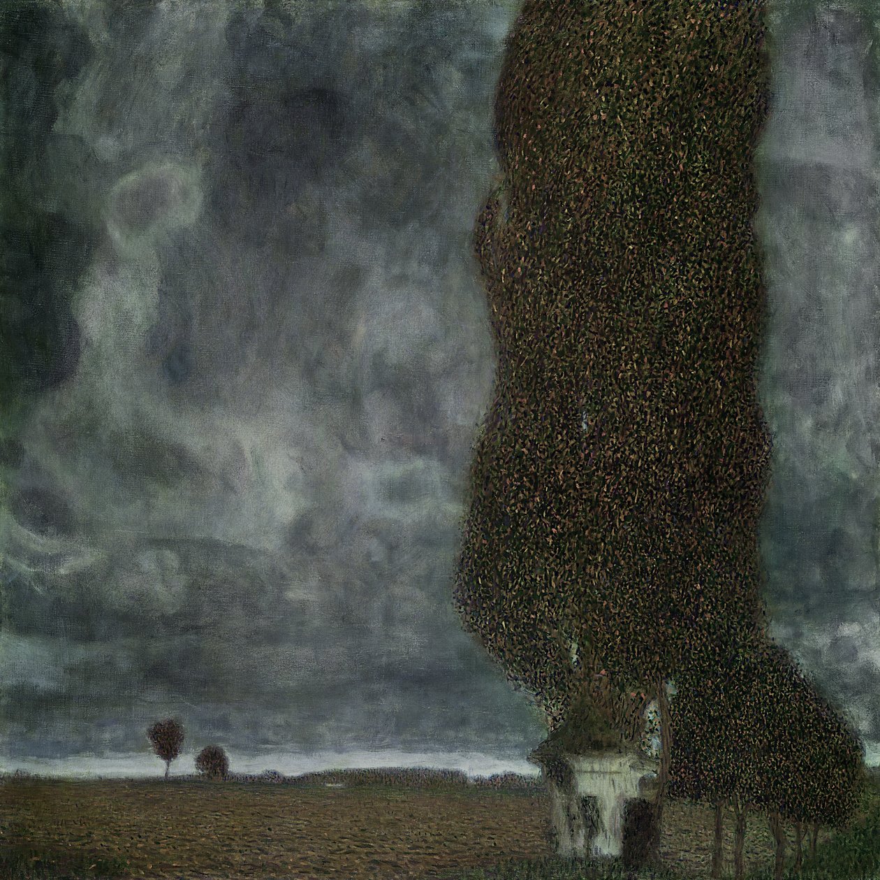 Approaching Thunderstorm (The Large Poplar II), 1903 by Gustav Klimt