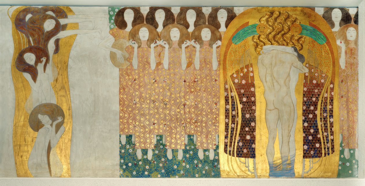 Beethoven Frieze by Gustav Klimt