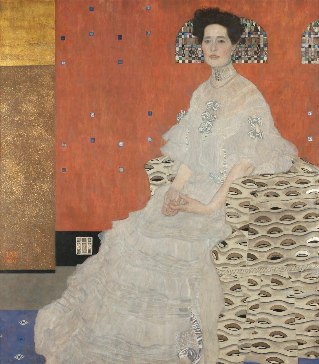 Portrait of Fritza Riedler by Gustav Klimt