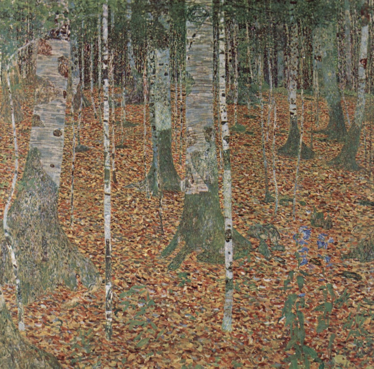 Birch Forest by Gustav Klimt