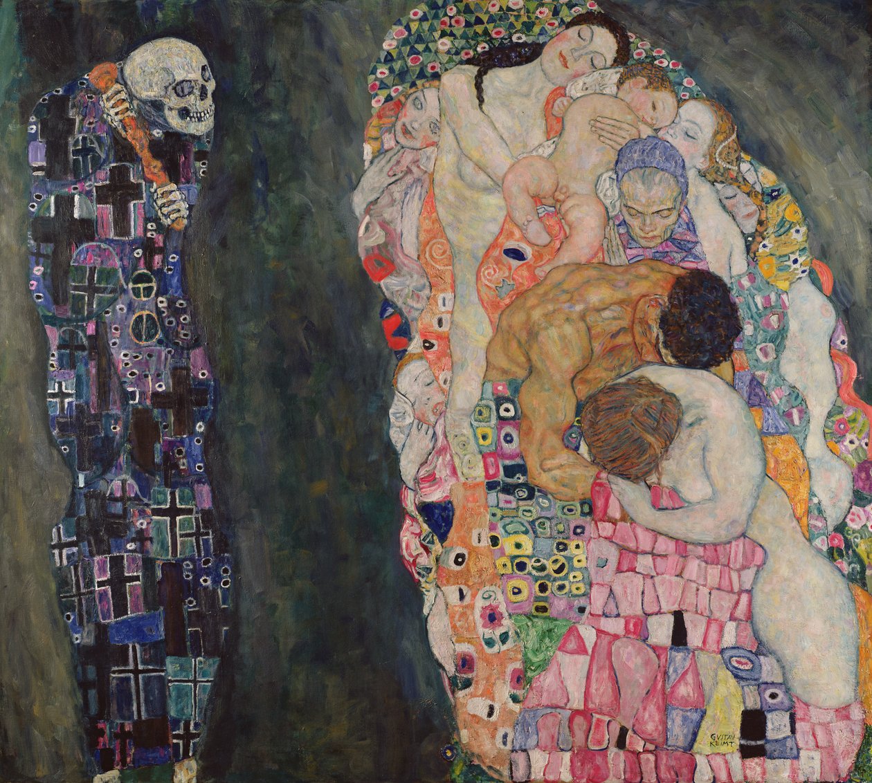 Death and Life, c.1911 by Gustav Klimt