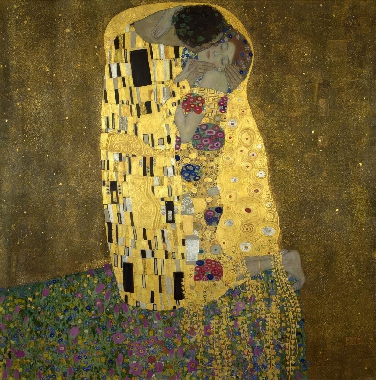 The Kiss by Gustav Klimt