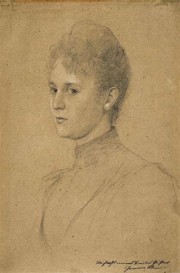 Frau Heymann by Gustav Klimt
