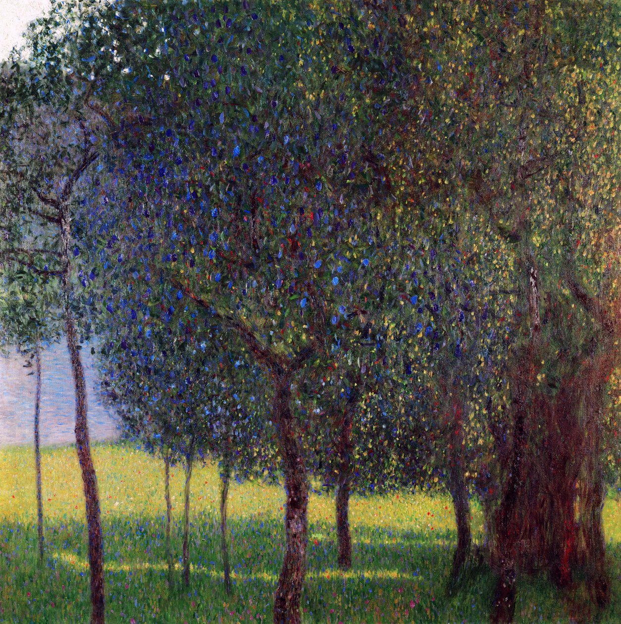 Fruit Trees by Gustav Klimt