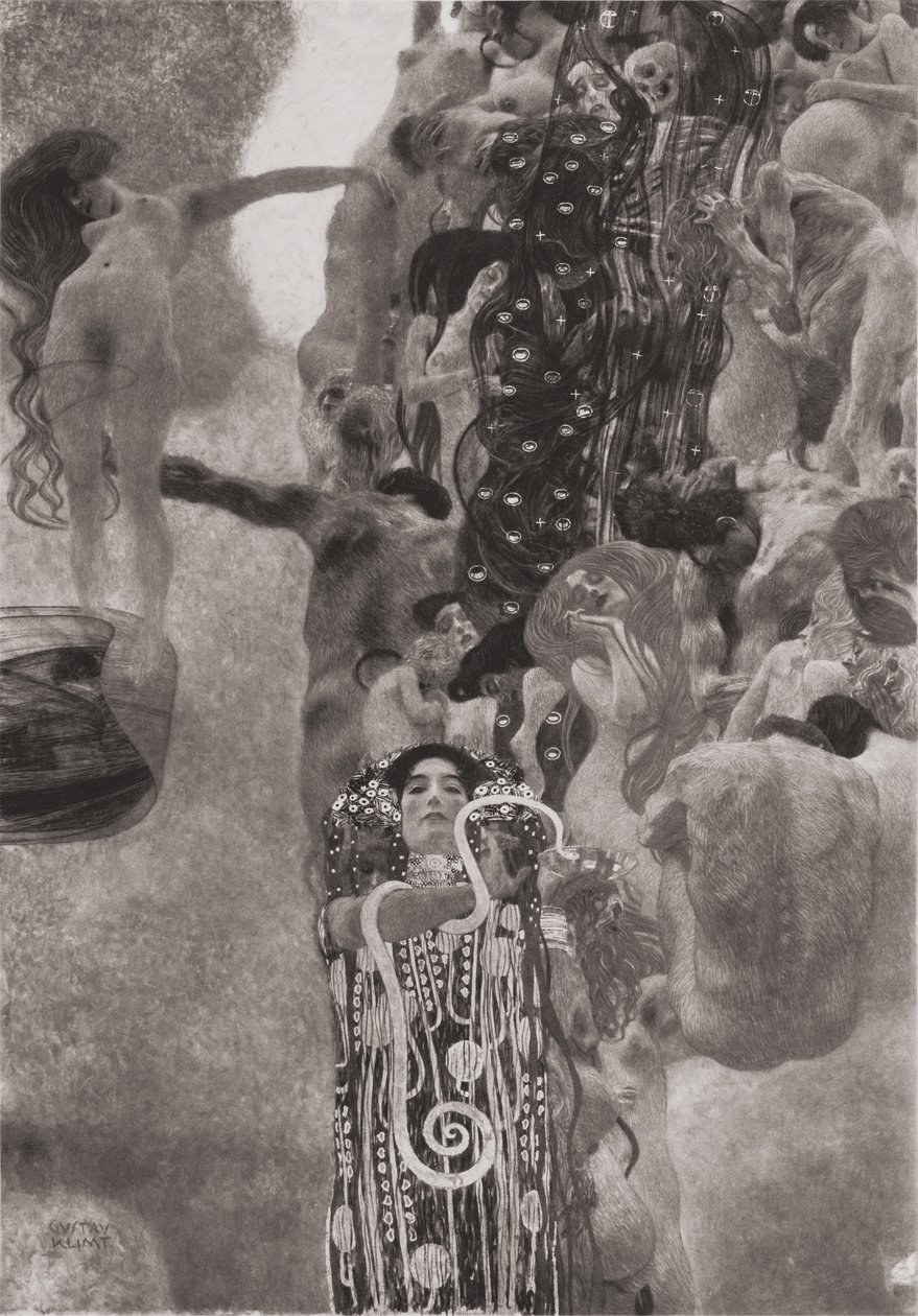 Medicine by Gustav Klimt