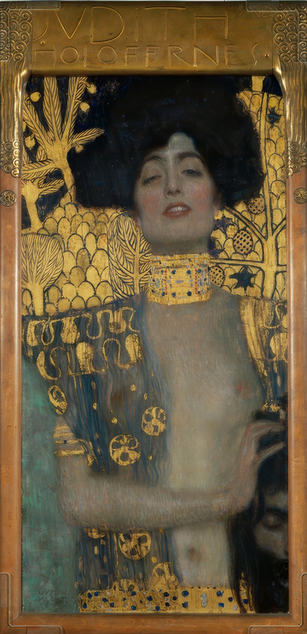 Judith with the Head of Holofernes by Gustav Klimt