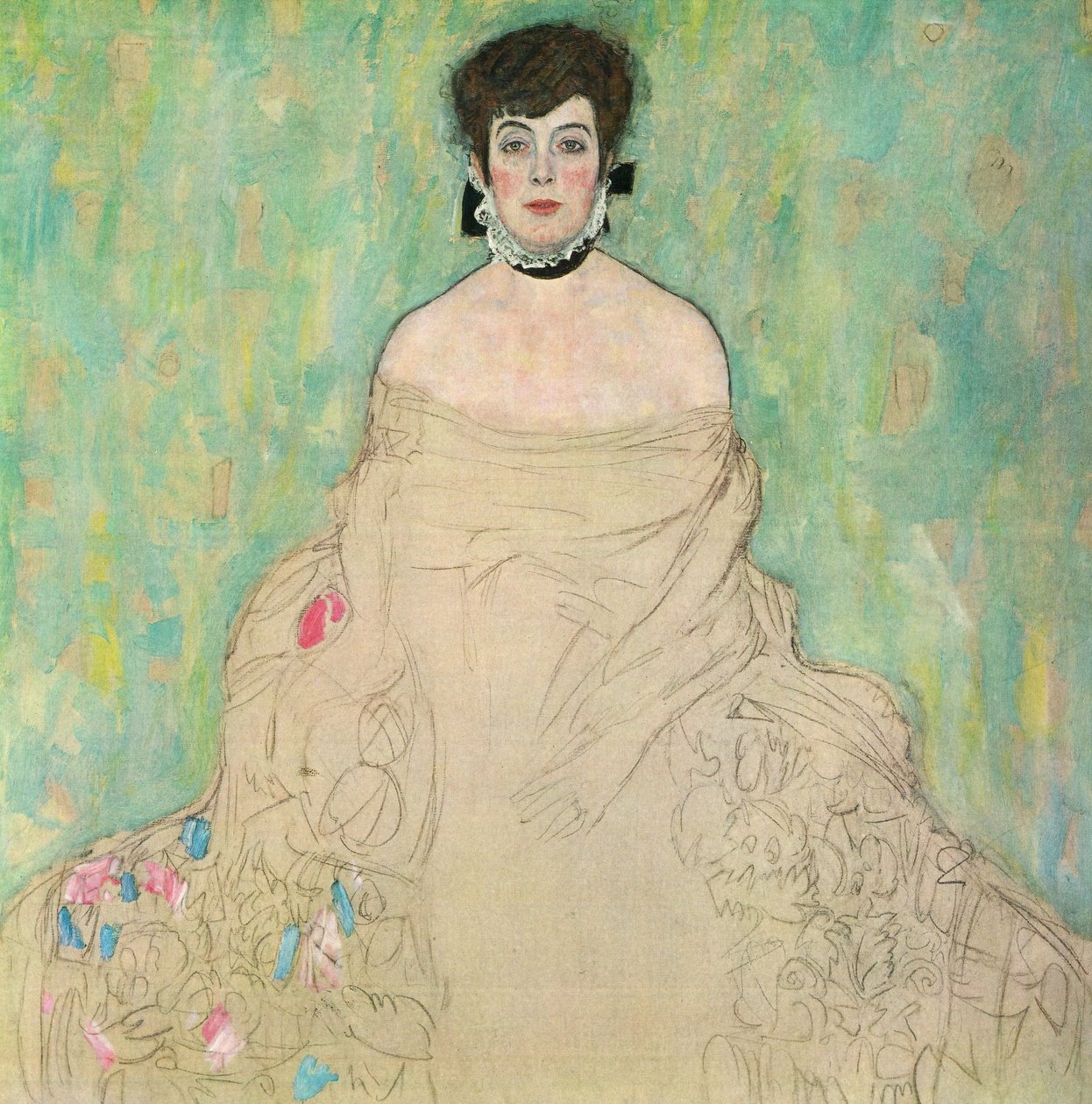 Portrait of Amalie Zuckerlandl by Gustav Klimt