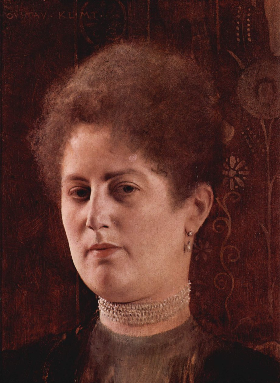 Portrait of a Woman by Gustav Klimt