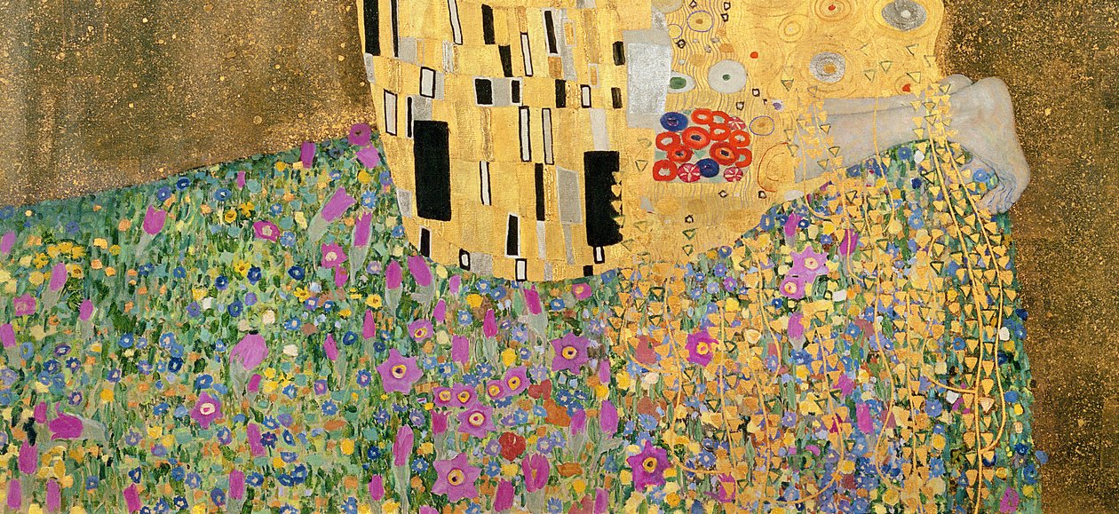The Kiss (detail) by Gustav Klimt