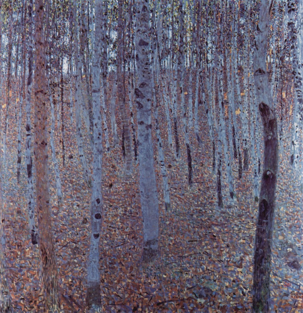 Beech Grove by Gustav Klimt