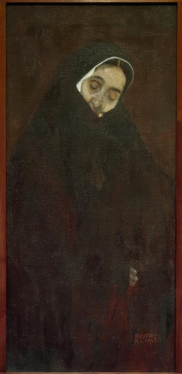 Old Woman by Gustav Klimt