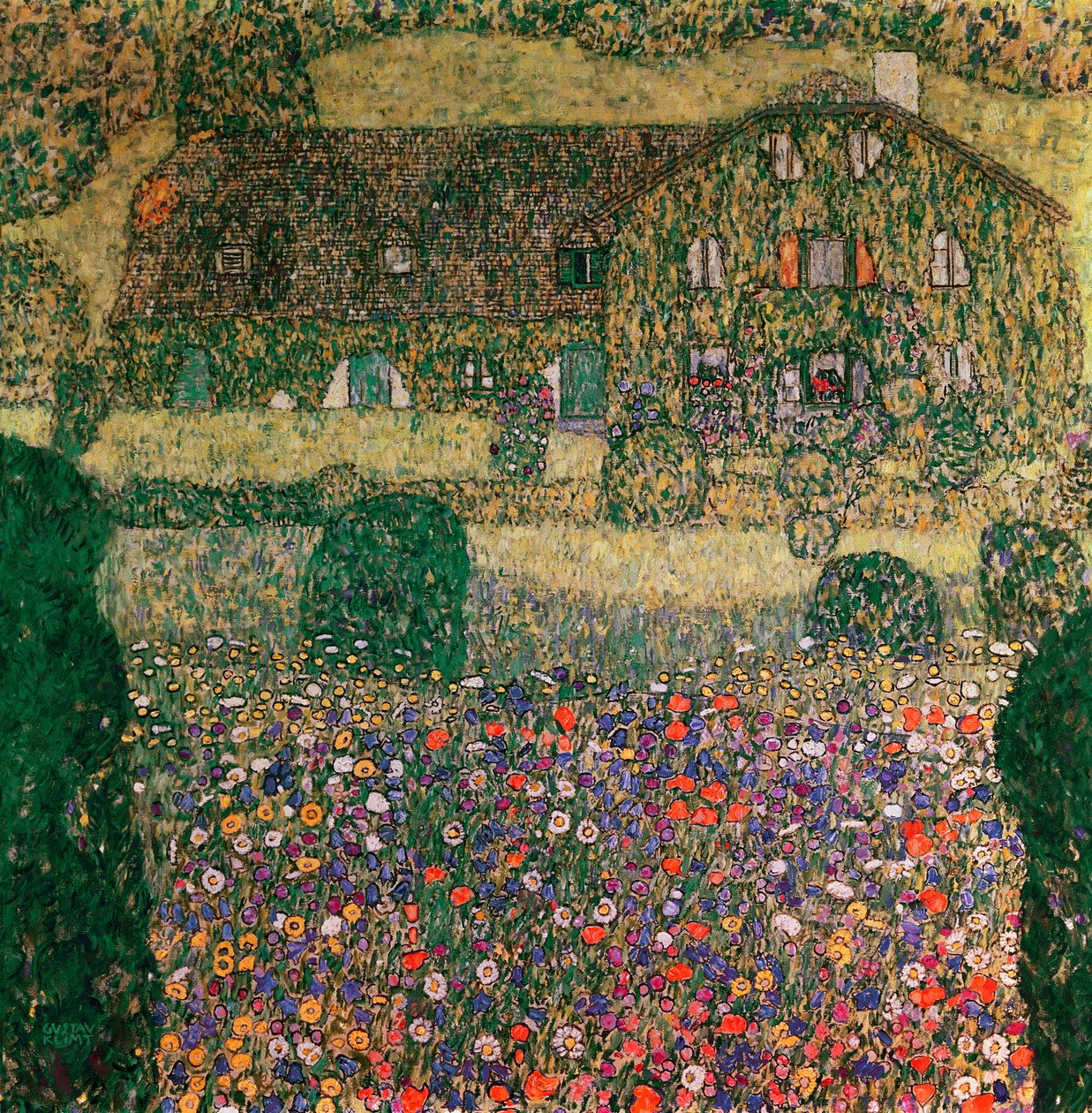 Country House by the Attersee, c.1914 by Gustav Klimt
