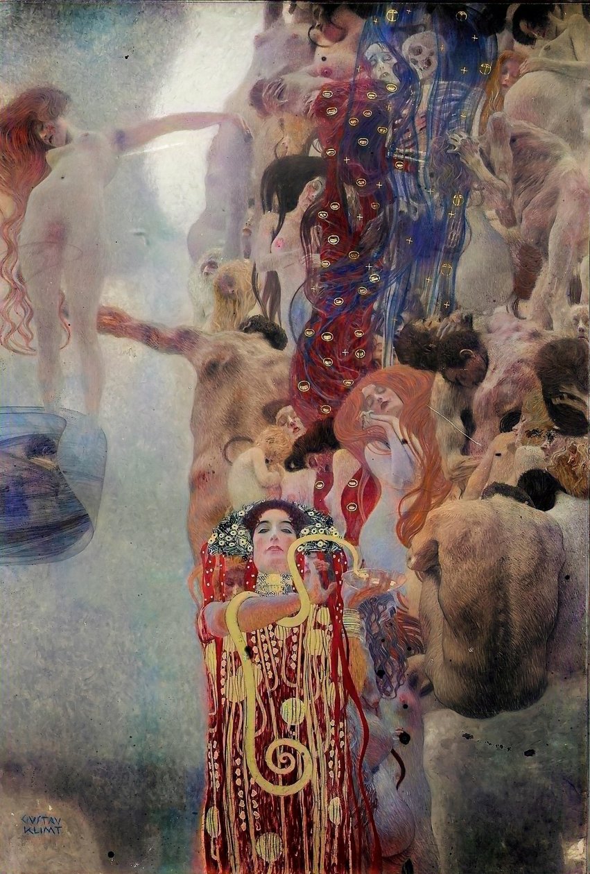Medicine by Gustav Klimt