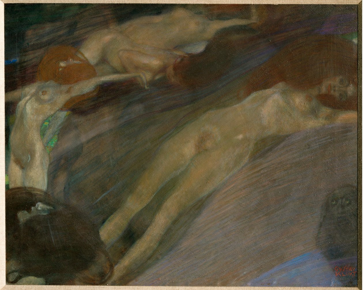 Moving Water by Gustav Klimt