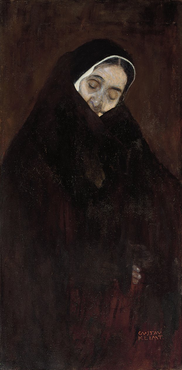 Old Woman by Gustav Klimt