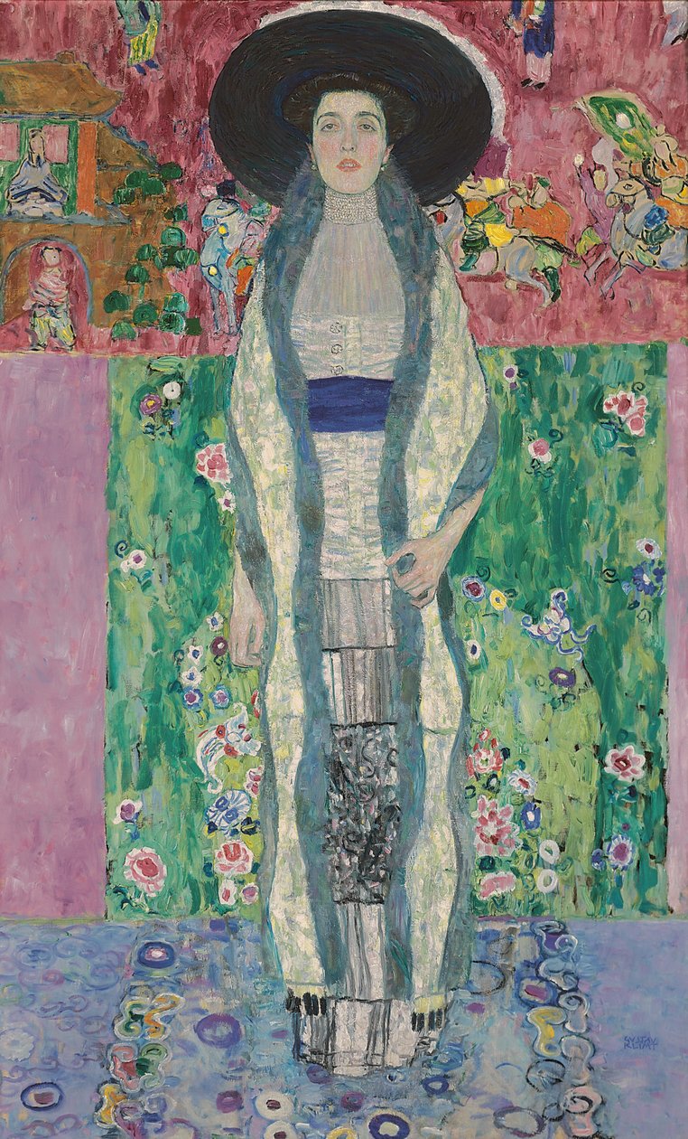 Portrait of Adele Bloch-Bauer II by Gustav Klimt