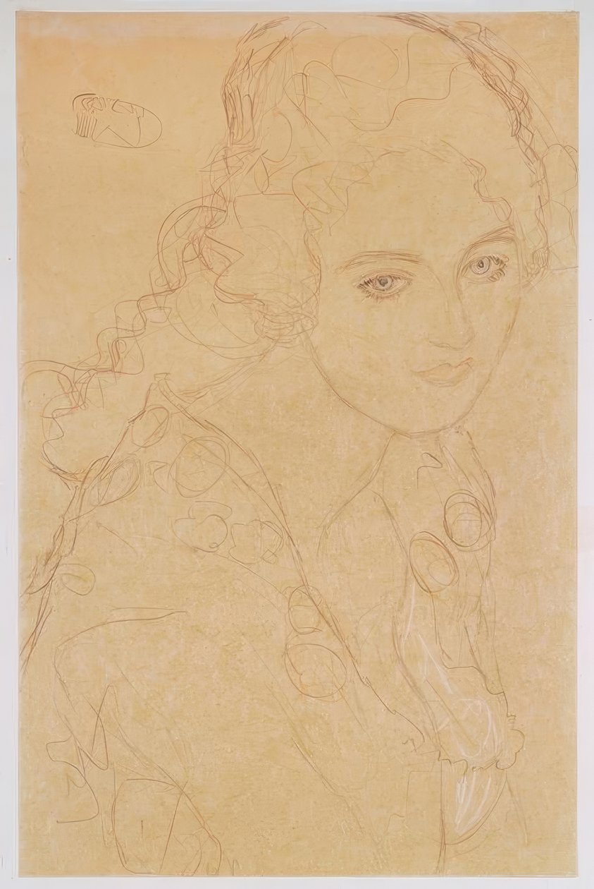 Portrait of Ria Munk III by Gustav Klimt
