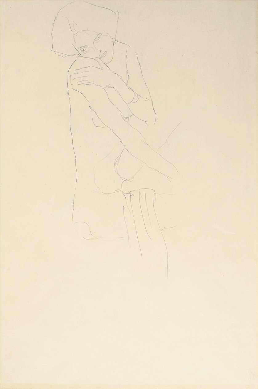 Study for Adele Bloch-Bauer II by Gustav Klimt