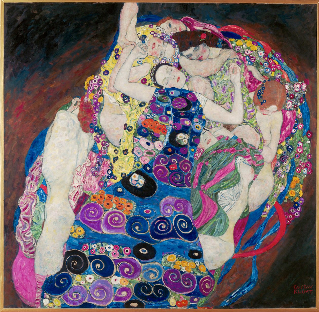 The Virgin by Gustav Klimt