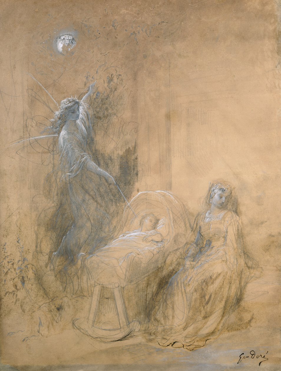 Queen Mab by Gustave Dore
