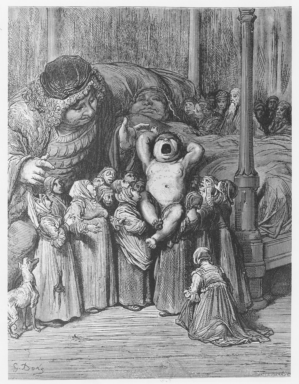 The Birth of Gargantua, Illustration from 