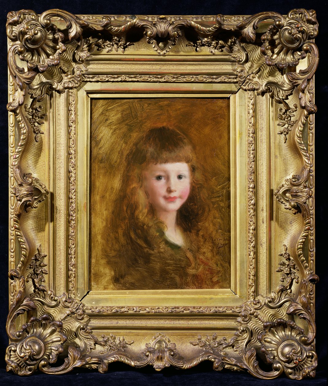 Portrait of a Girl by Gustave Jacquet