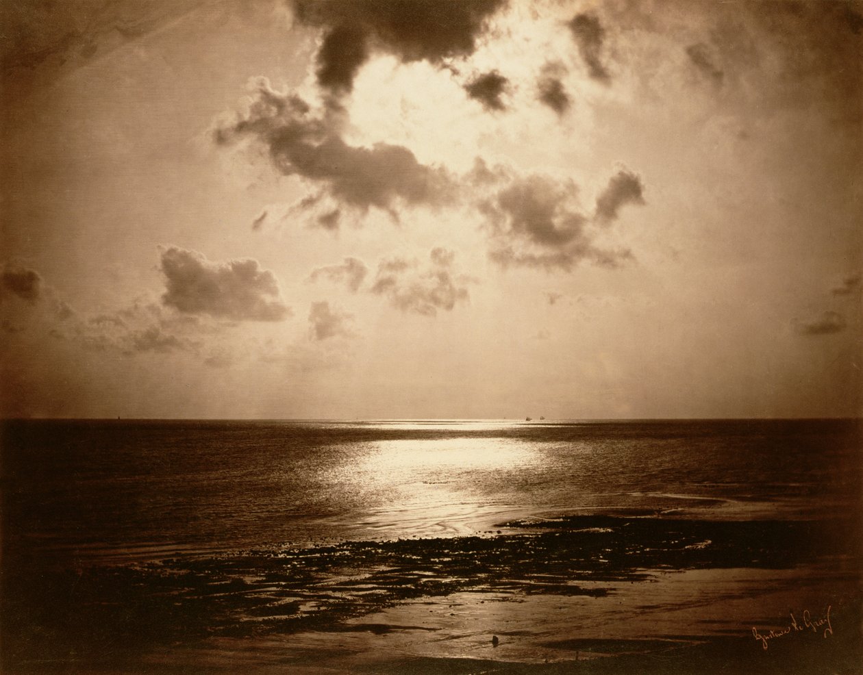Solar Effect - Ocean by Gustave Le Gray