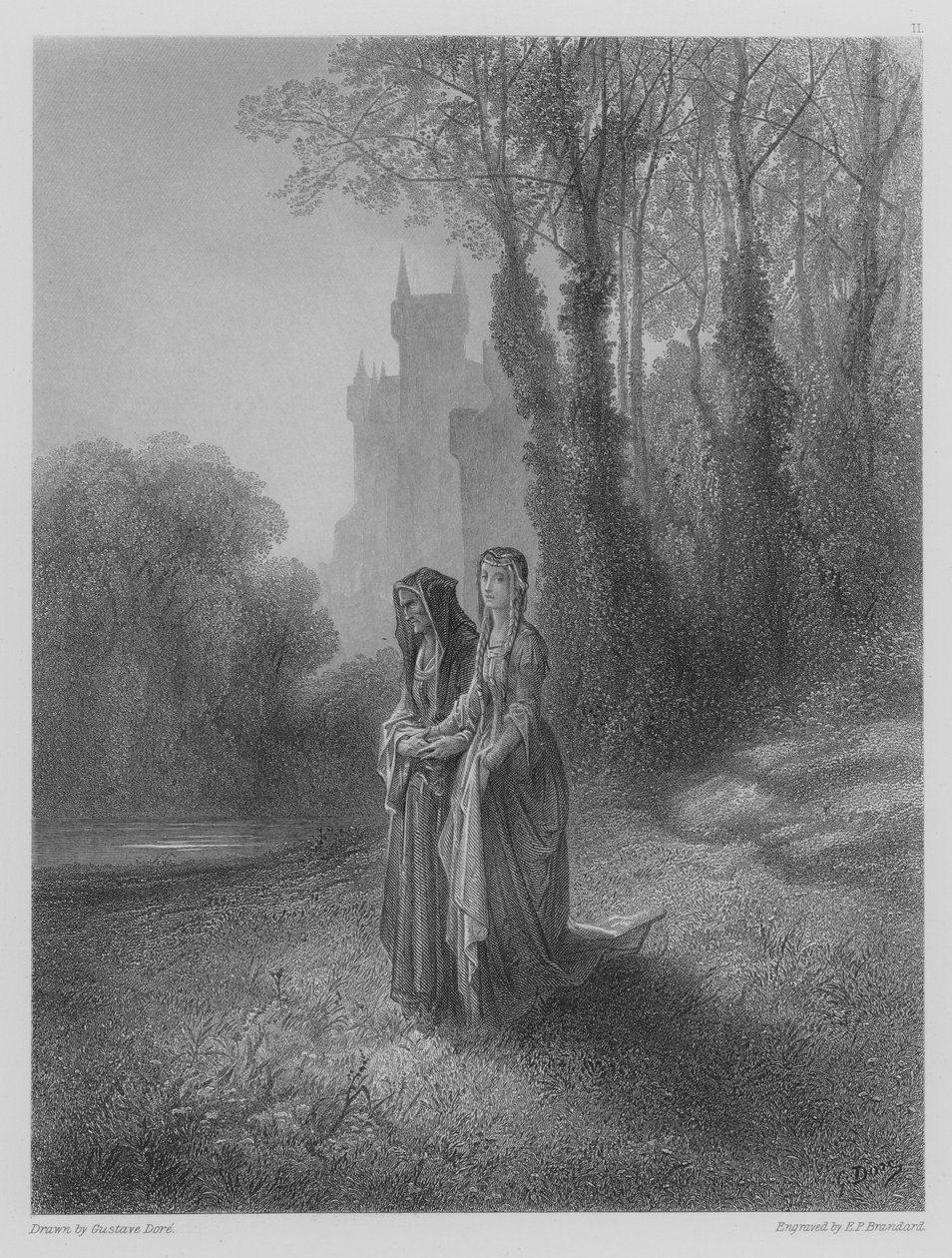 Enid and the Countess by Gustave after Dore