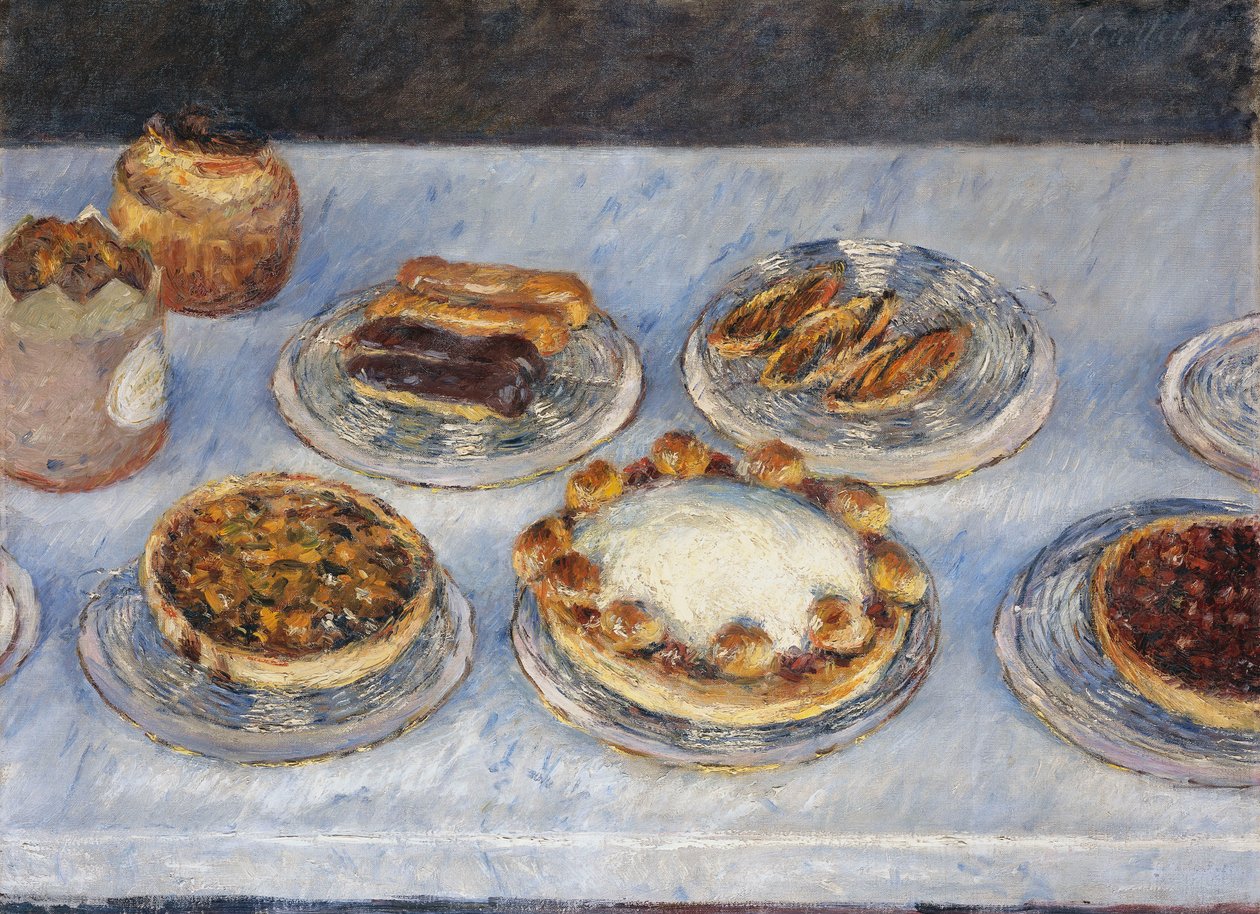 Cakes, 1881 by Gustave Caillebotte