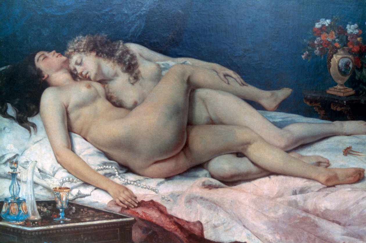 Le Sommeil by Gustave Courbet