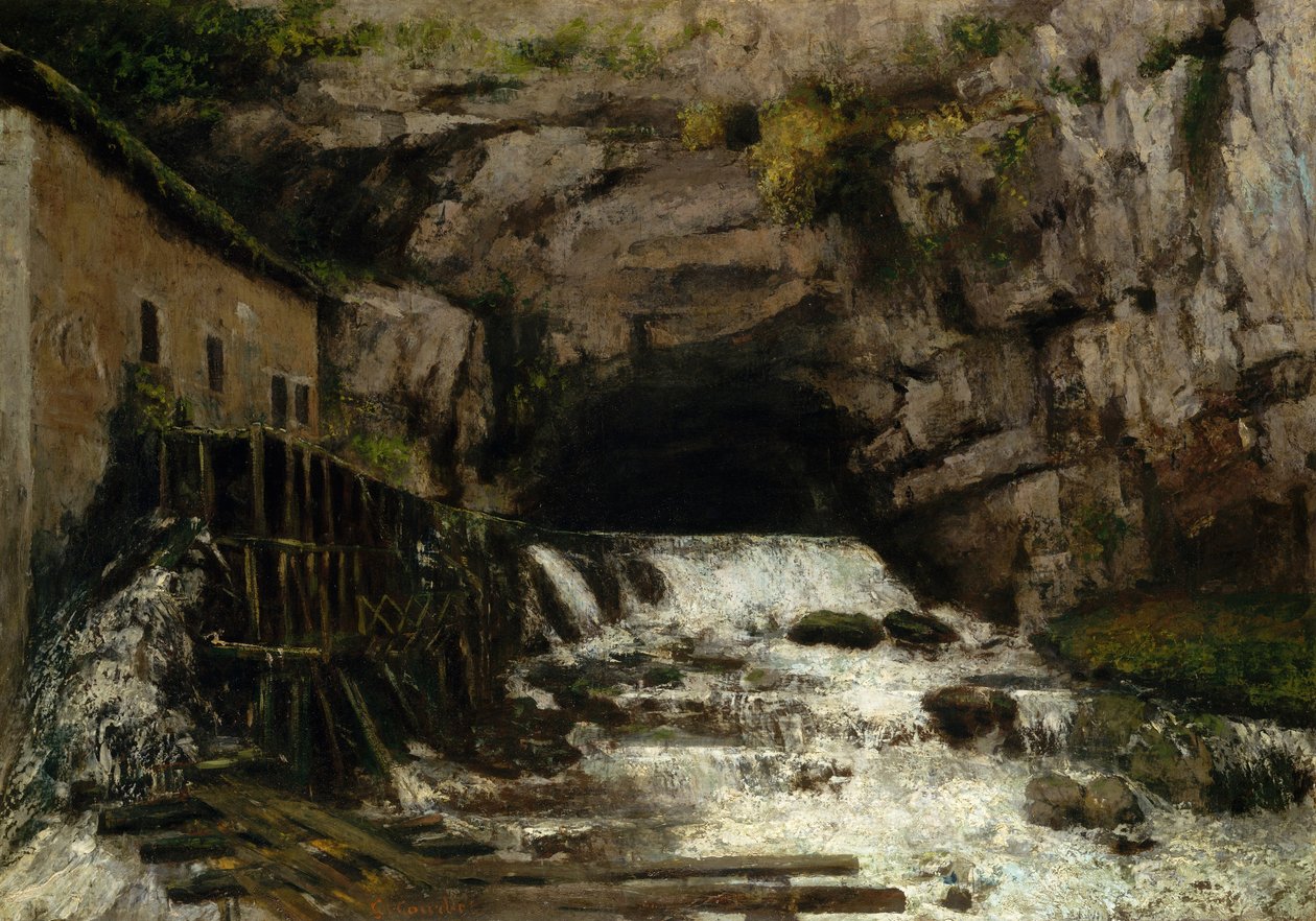 The Source of the Loue, 1864 by Gustave Courbet